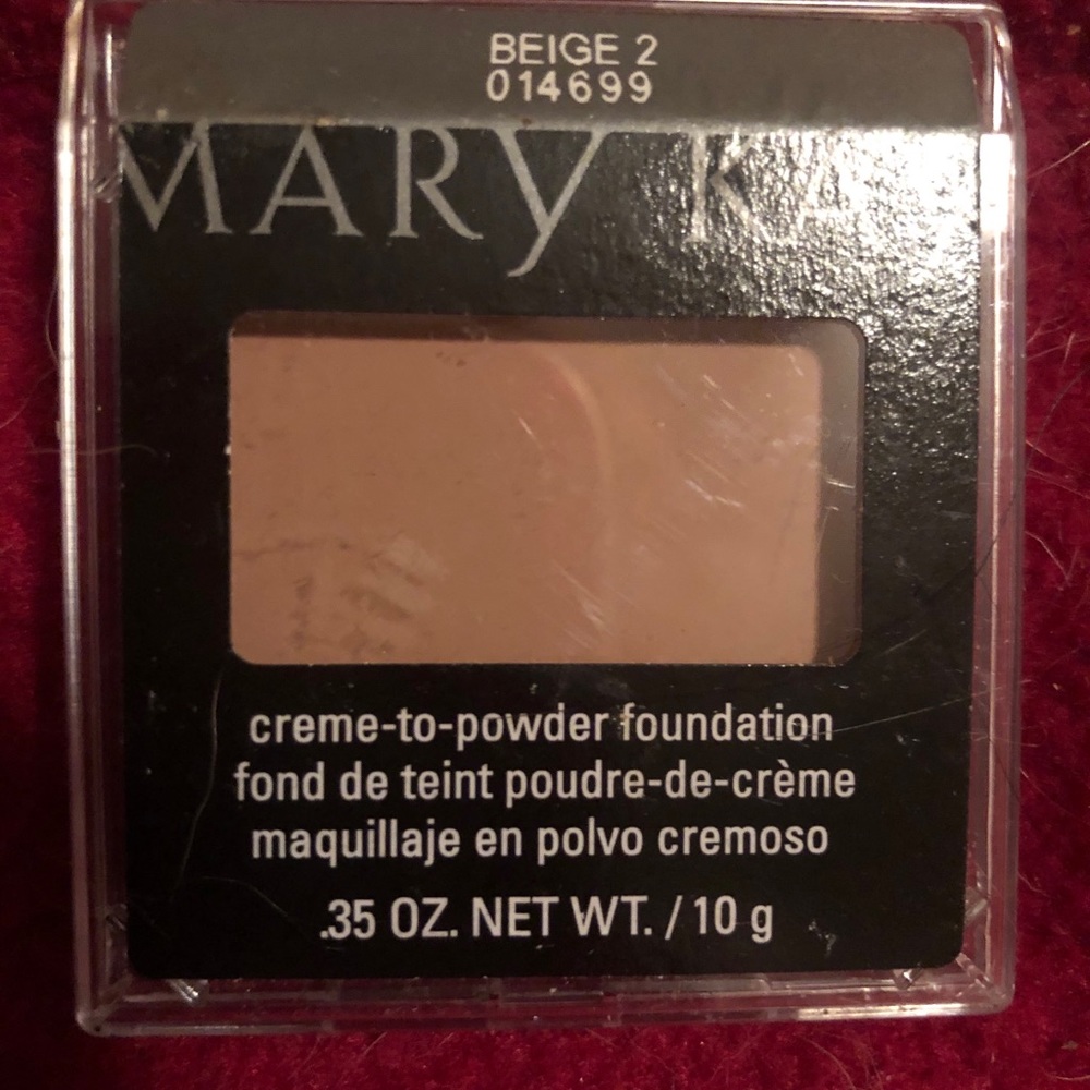 Mary Kay creme to powder foundation